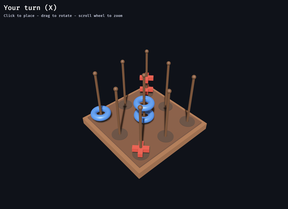Picture of 3D Tic-Tac-Toe
